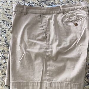 Talbots ‘The Weekend Chino Shorts’- khaki, size 14